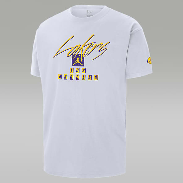 Jordan Bianco Los Angeles Lakers Magliette. Nike IT